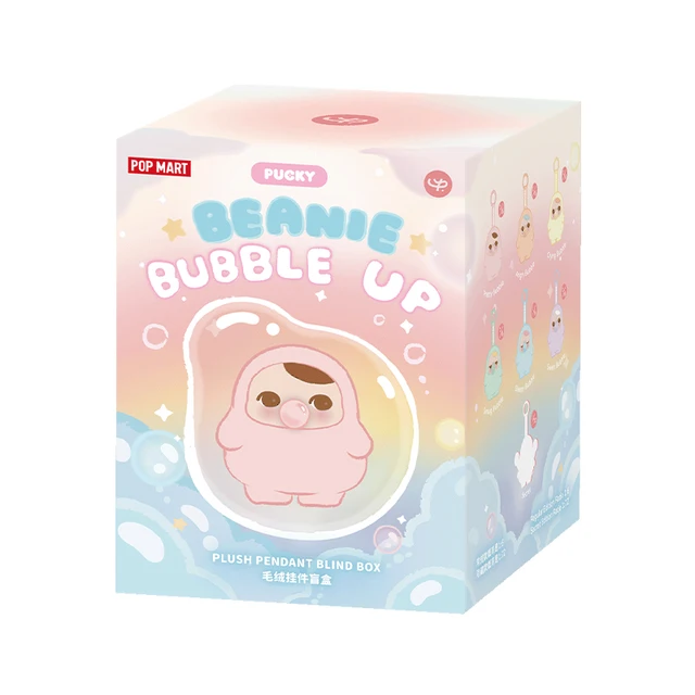 POP MART PUCKY BEANIE BUBBLE UP SERIES-Plush Pendant Blind Box