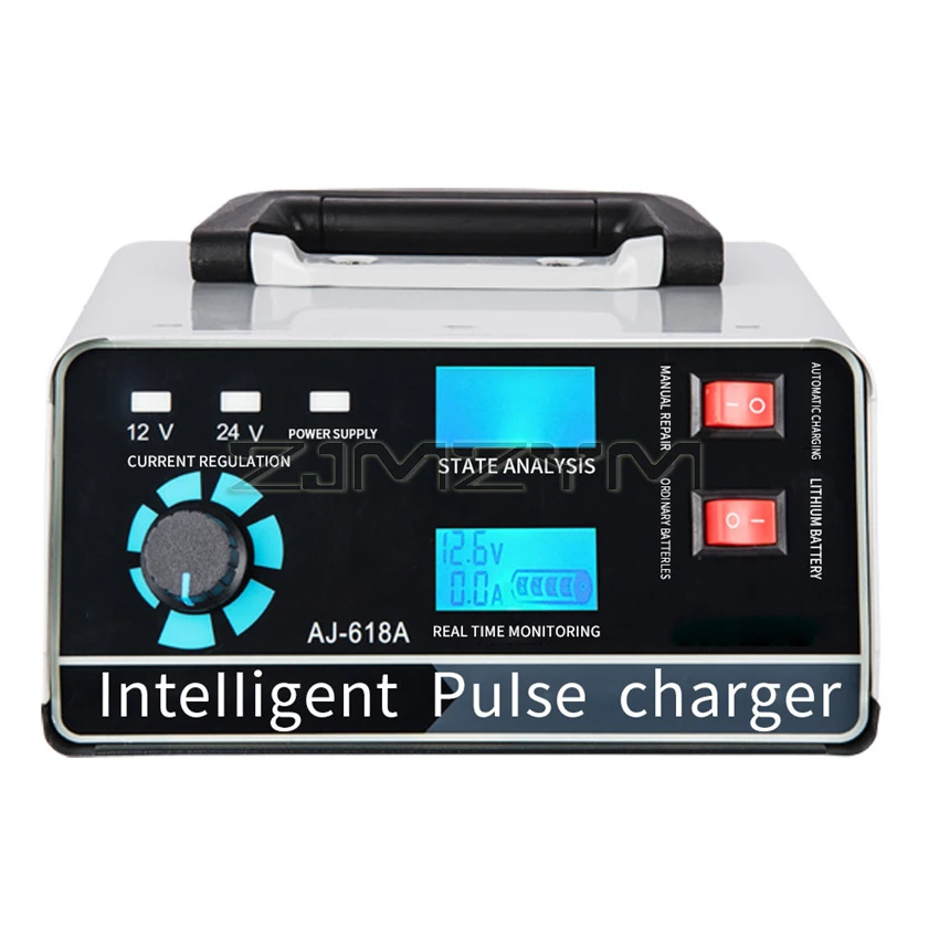 バッテリー充電器24V/12V,400W /260W,スマートパルス,車,ボート
