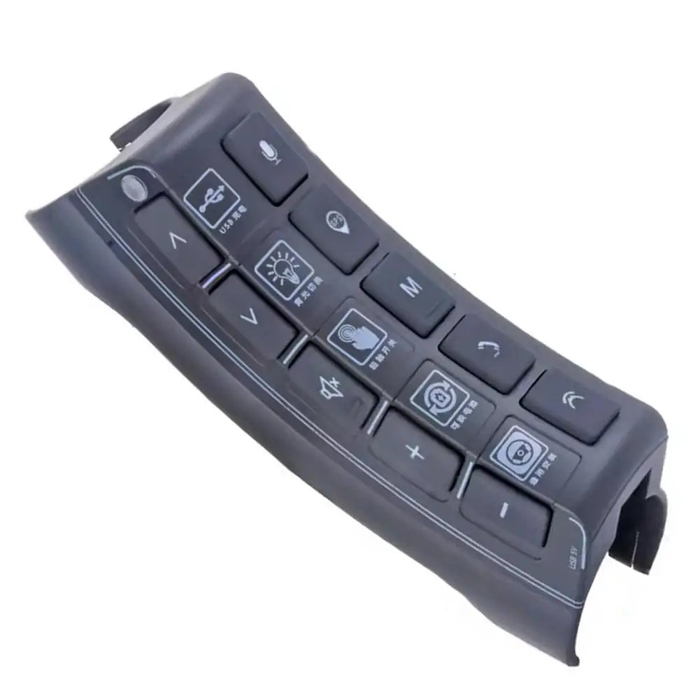 Car Wireless Steering Wheel 10-key Button Remote Control L1V0 For 2 DIN Android Radio Player