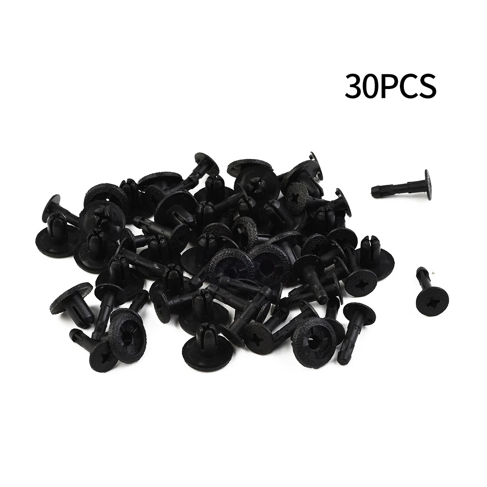 30 PCS Screw Clips Car For Honda Plastic Screw Fasteners Clips Fairing
