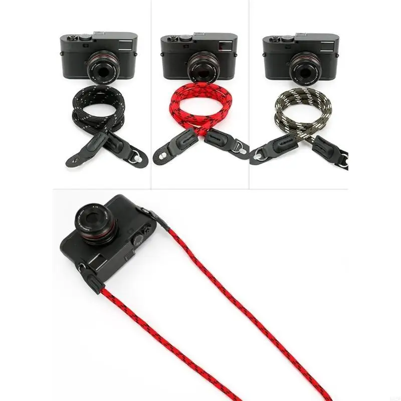 462E 사진작가를 위한 유연한 카메라 지지 벨트 얇은 면 소재