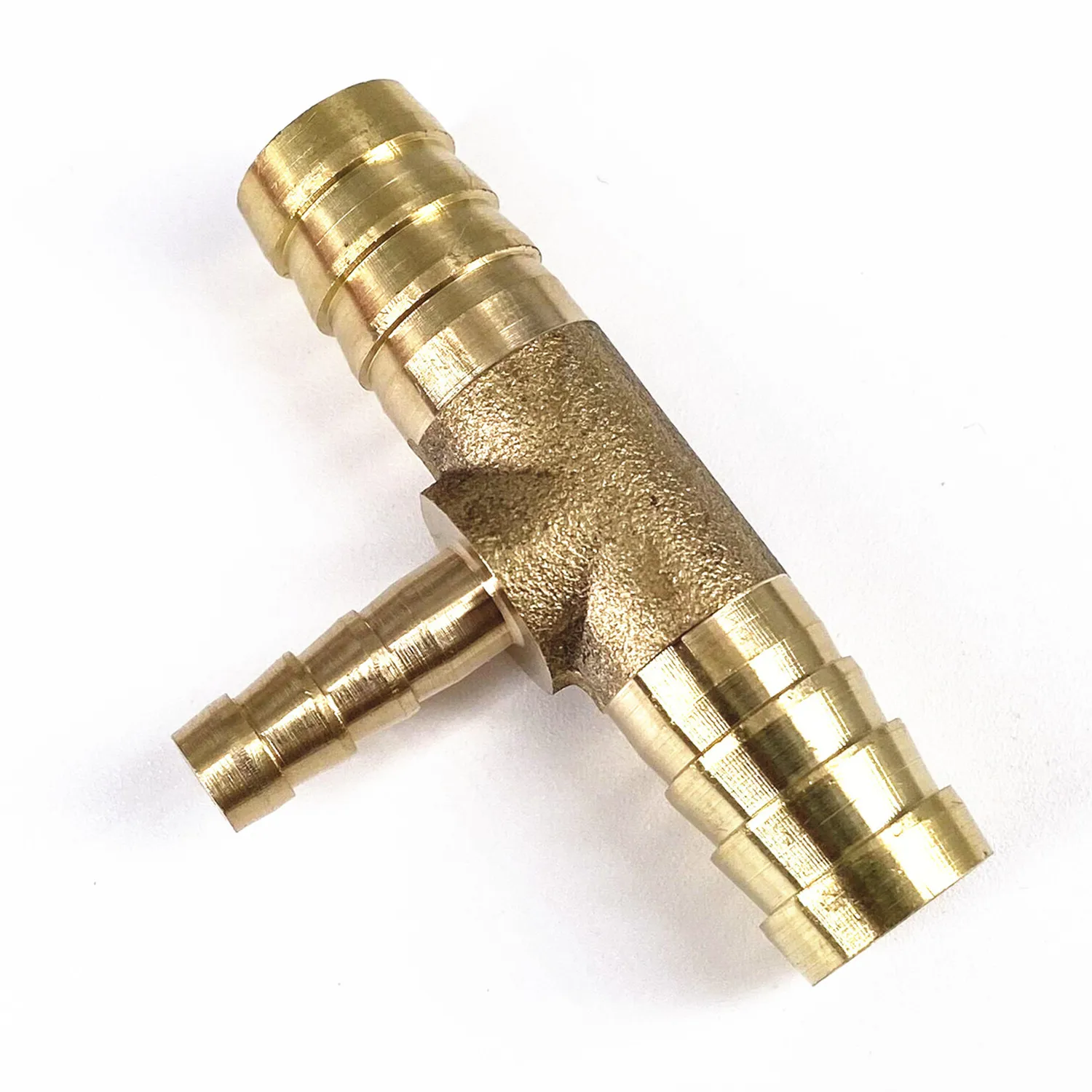 Hose Barb 4mm 5mm 6mm 8mm 10mm 12mm 14mm 16mm Tee Type Reducing Brass Barbed Pipe Fitting Reducer Coupler Connector Adapter pipe fitting water pipe fitting hose pipe fitting tee adapter