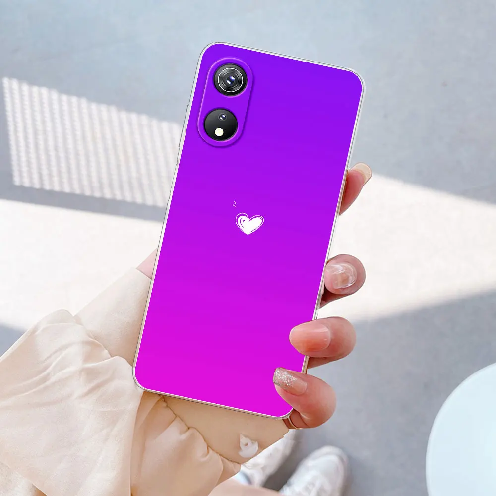 Soft Silicone Protective Clear Bumper Phone Case Cover