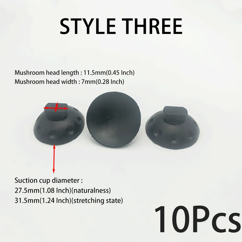 Rubber Suction Cup Clips Set For Water Pump Aquarium Supplies Prevent Displacement 10Pcs rubber suction cup holders aquarium suction cup aquarium clip holders aquarium clip holder