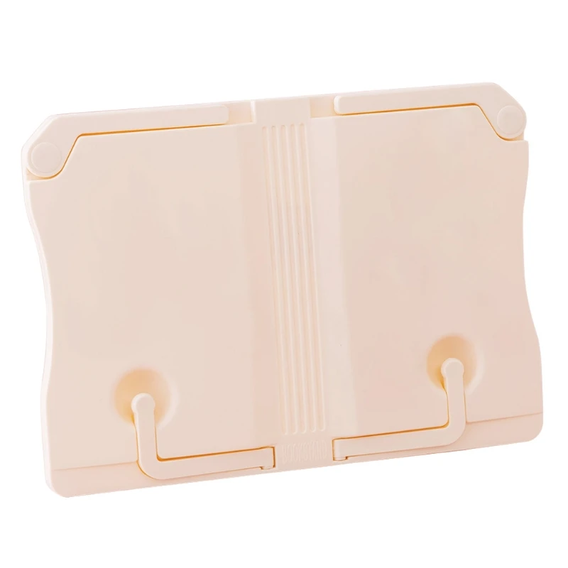 Adjustable Book Stand Tabletop Textbook Holder Cookbook Holder Lightweight Portable for Kids Students Studying Reading