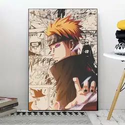 N - Naruto Akatsuki Pain Art Print - 50x70CM (Z4)