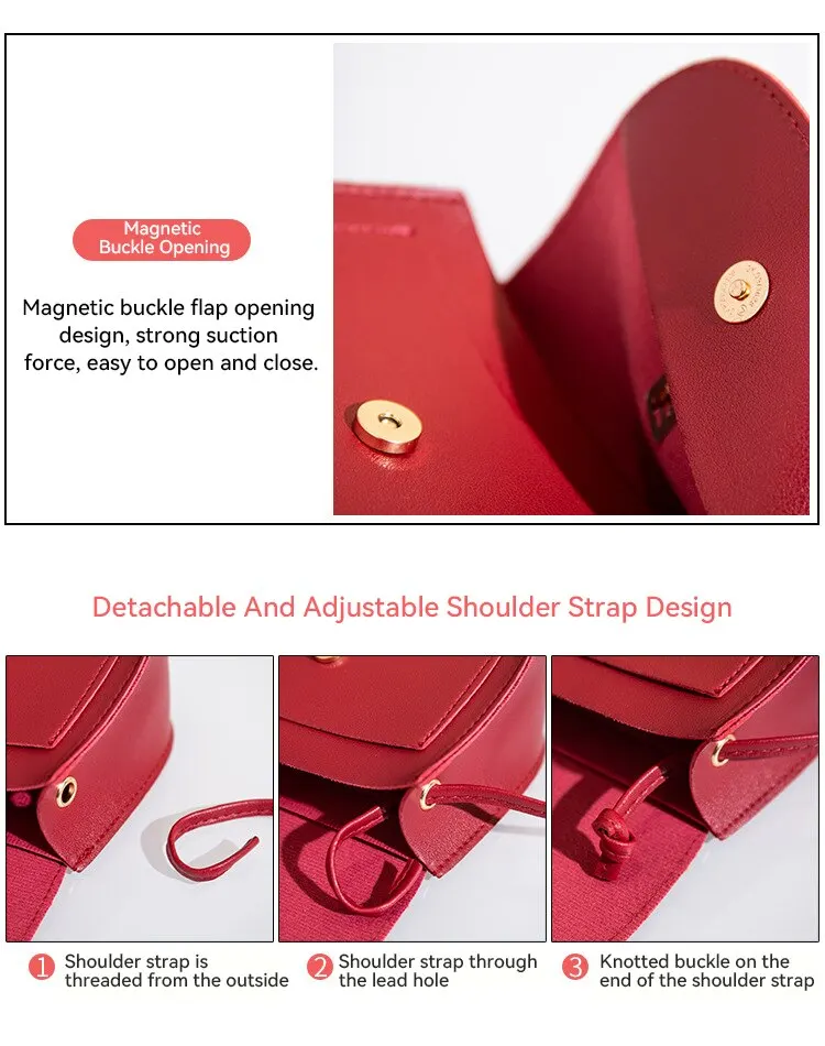 S71ff81de3cd249c9812601f41ffac530d New Golden Tassel Double Layer Semi Circle Solid Color One Shoulder Saddle Bag Fashion Casual Women Small Bag Mallzona