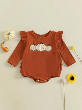 Cute Toddler Witch Costume Dress Halloween Party Outfit with Hat and Broomstick for Baby Girls 0-24 Months 2