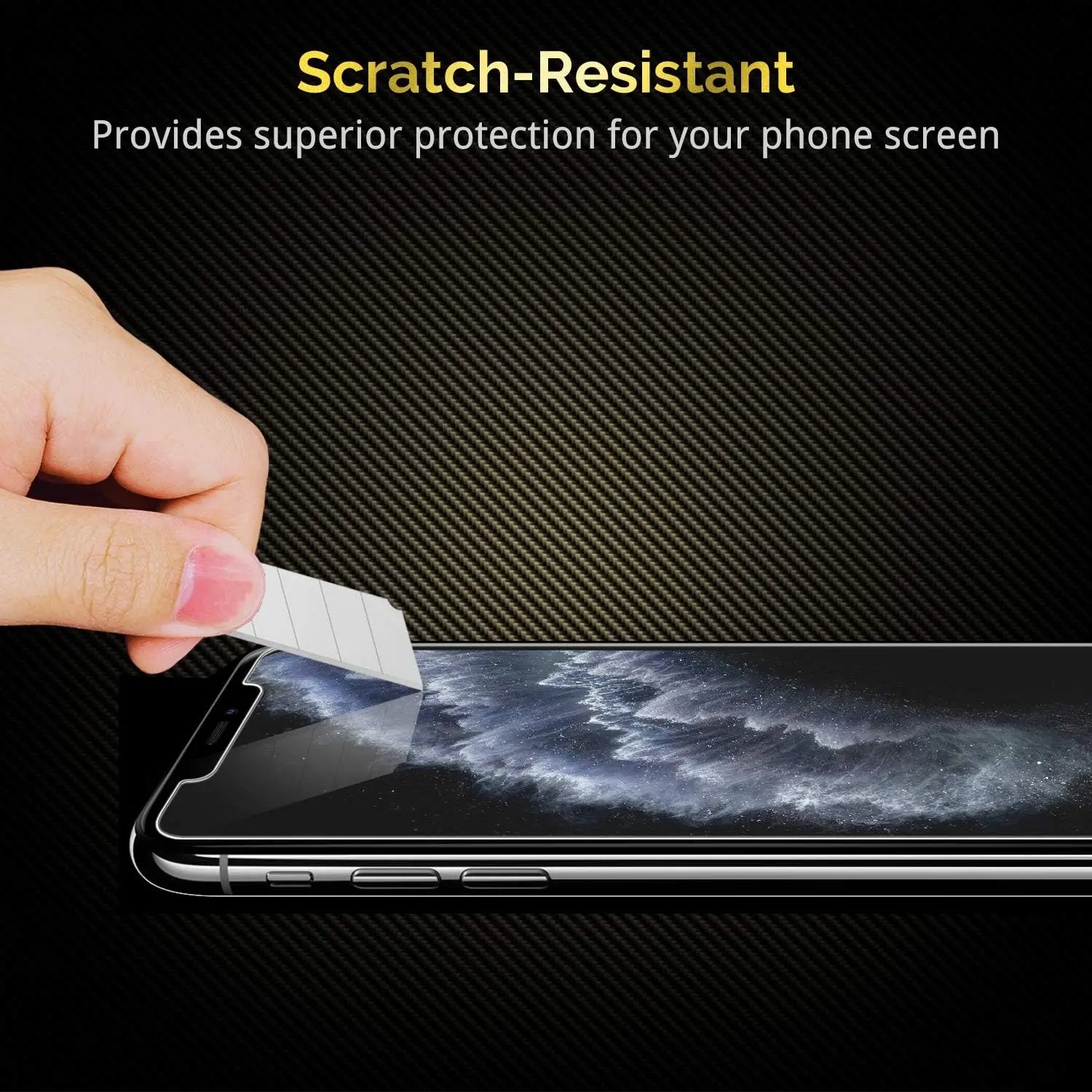 Premium 9H Tempered Glass Screen Protector (2/4 Pack)
