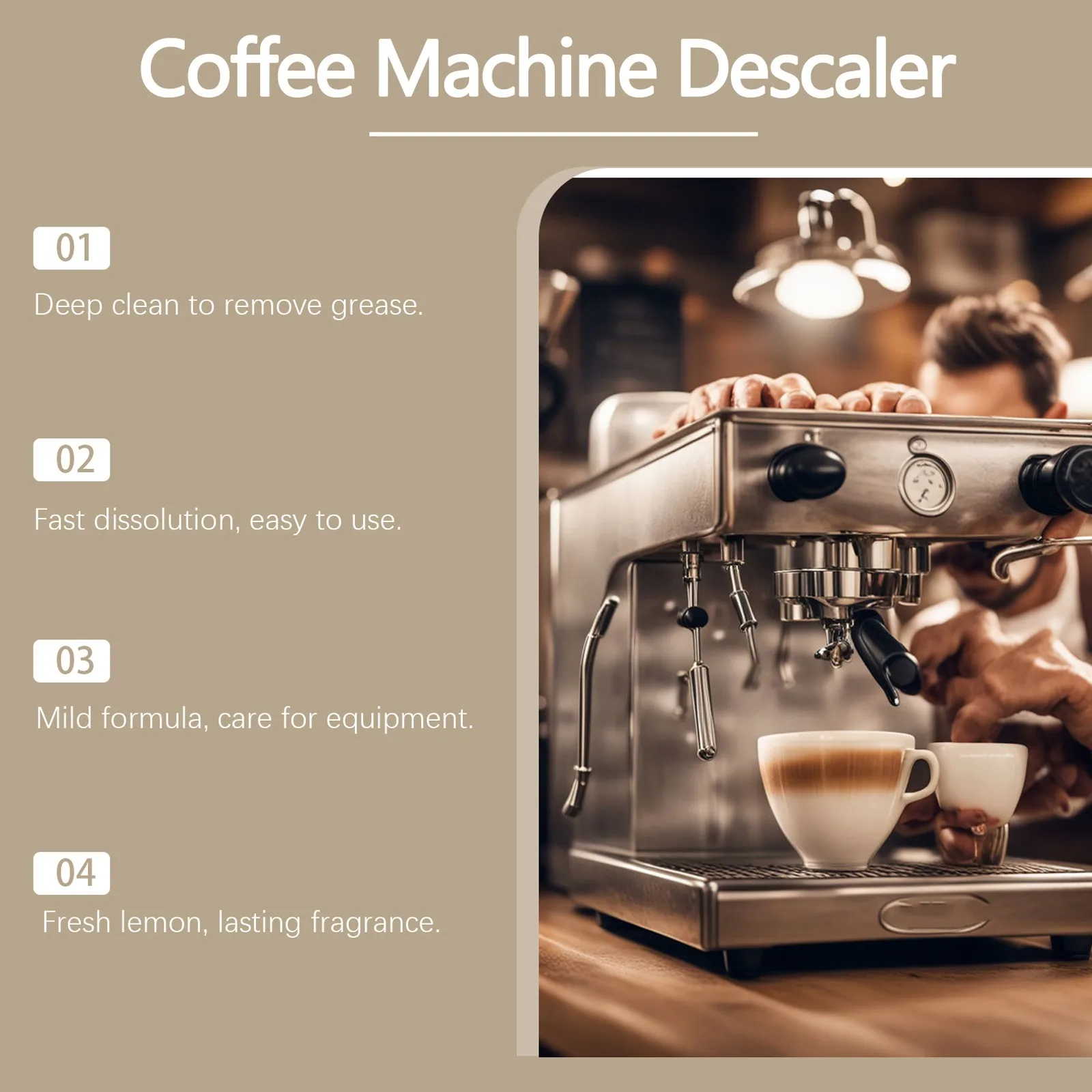 Coffee Machine Descaling Solution Universal Coffee Descaler for Machines Effective Descaling Solution 100ml