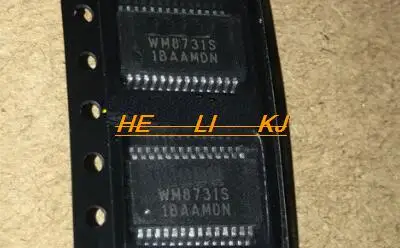 

Новинка 100%, бесплатная доставка, WM8731S SSOP28