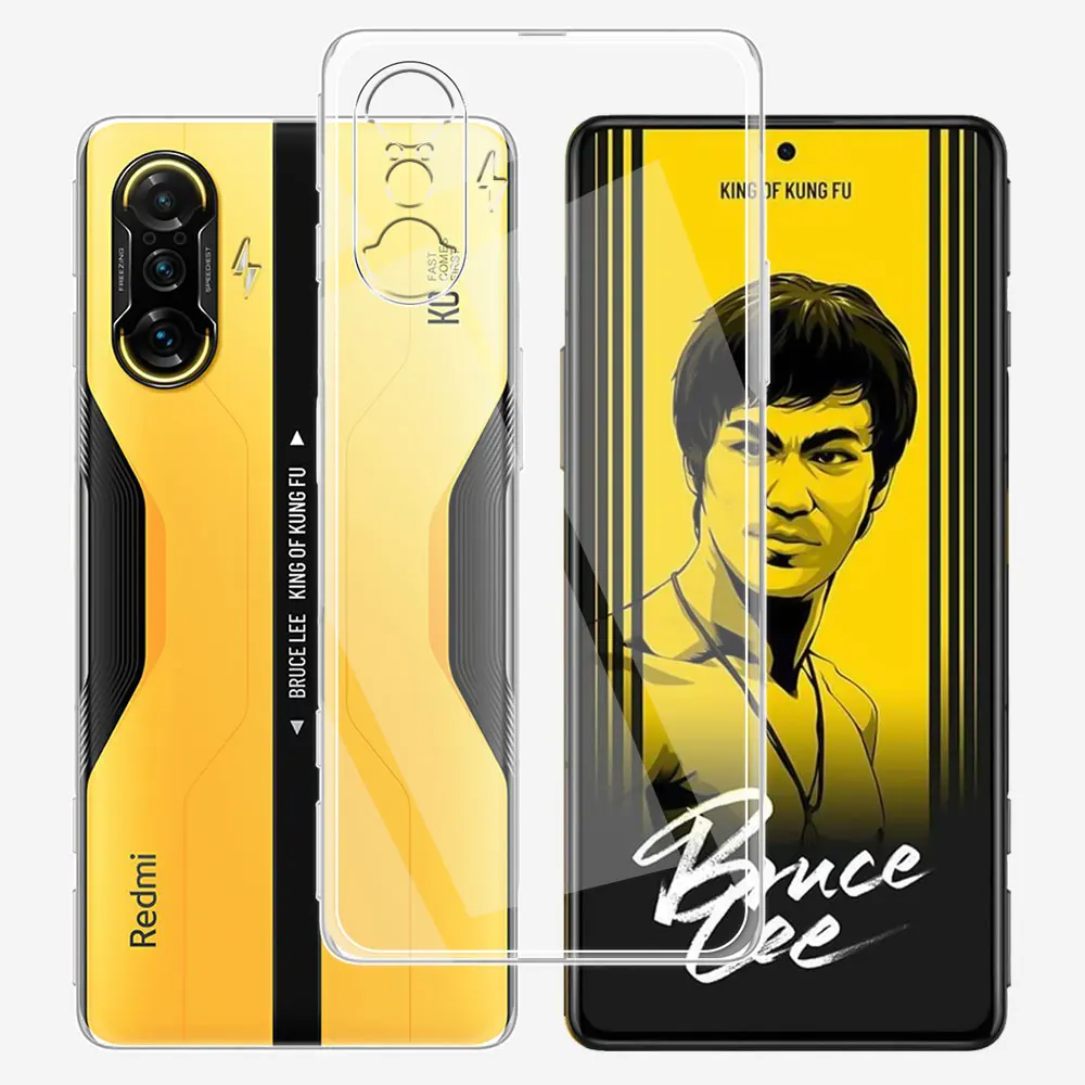 Per Xiaomi Poco F3 Gt Custodia 6.67 "Custodia Morbida In Silicone Tpu Trasparente Per Poco F3 Fundas Per Poco F3 Gt 5G Coque Trasparente