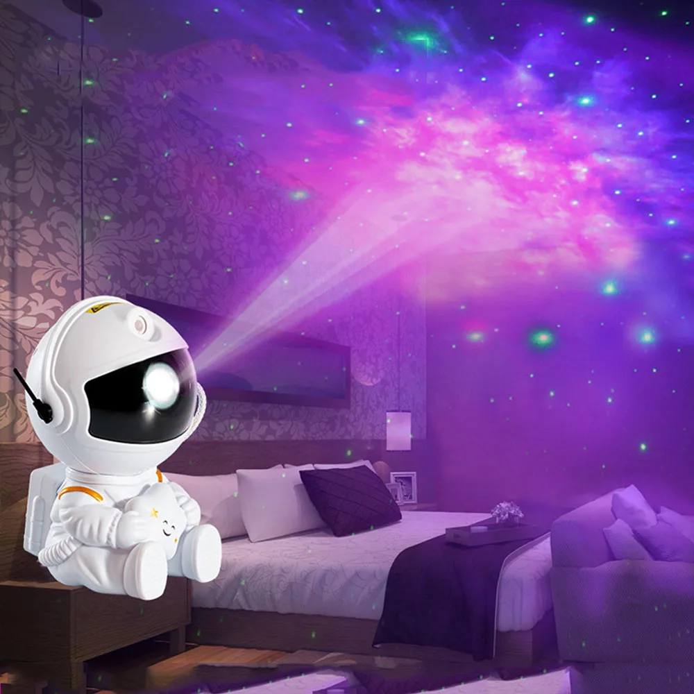 

NEW Astronaut Projector Starry Sky Galaxy Stars Projector Night Light LED Lamp For Bedroom Room Decor Decorative Night Lights