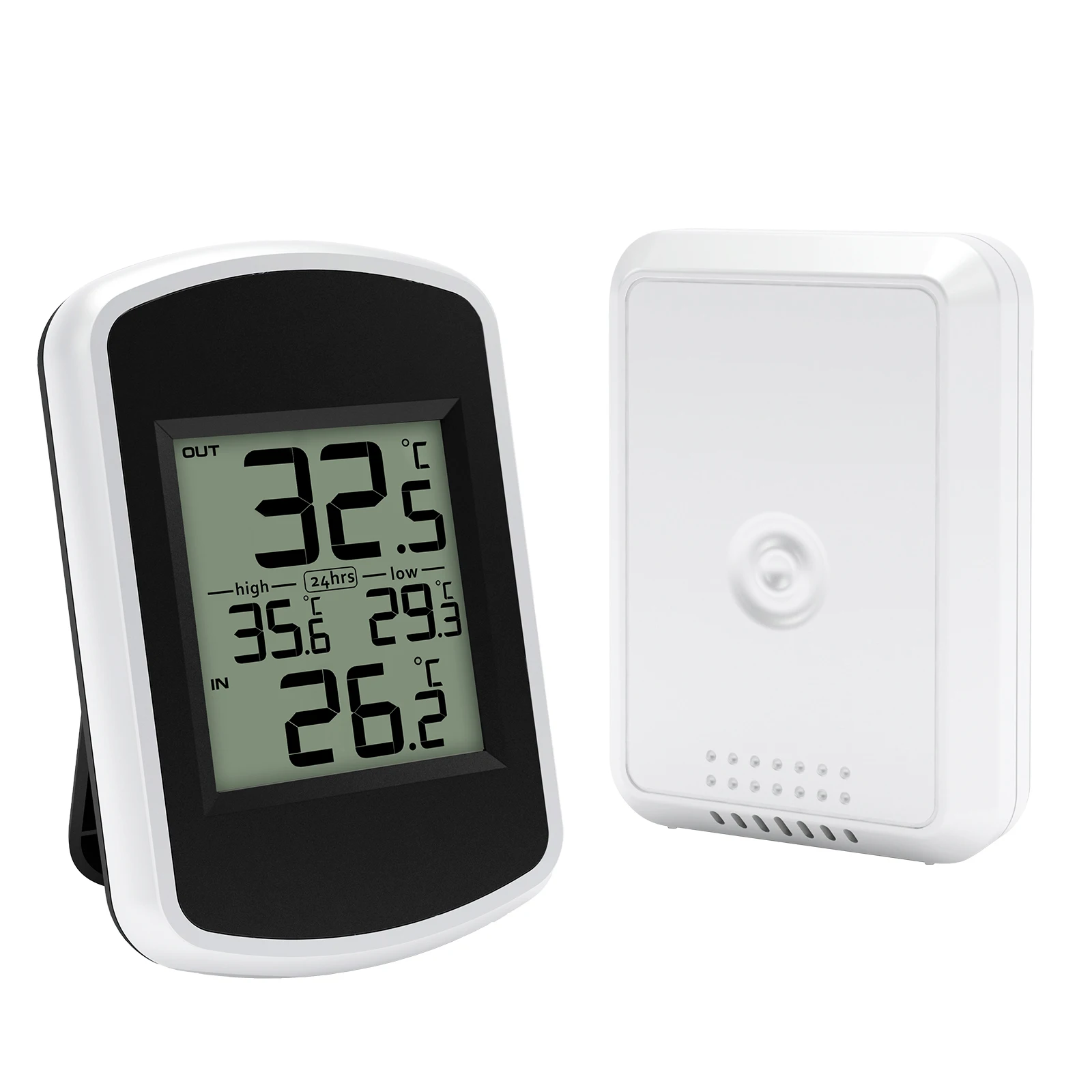 Kabelloser Innen- und Außenthermometer Digitaler Temperaturmonitor für Gewächshaus und Wohnräume