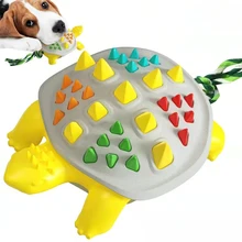 

MEOWS Dog Toy Chew Toothbrush Turtle Shape Rub And Clean Tooth Remove Calculus Dulable Licking Bite Pet Toys