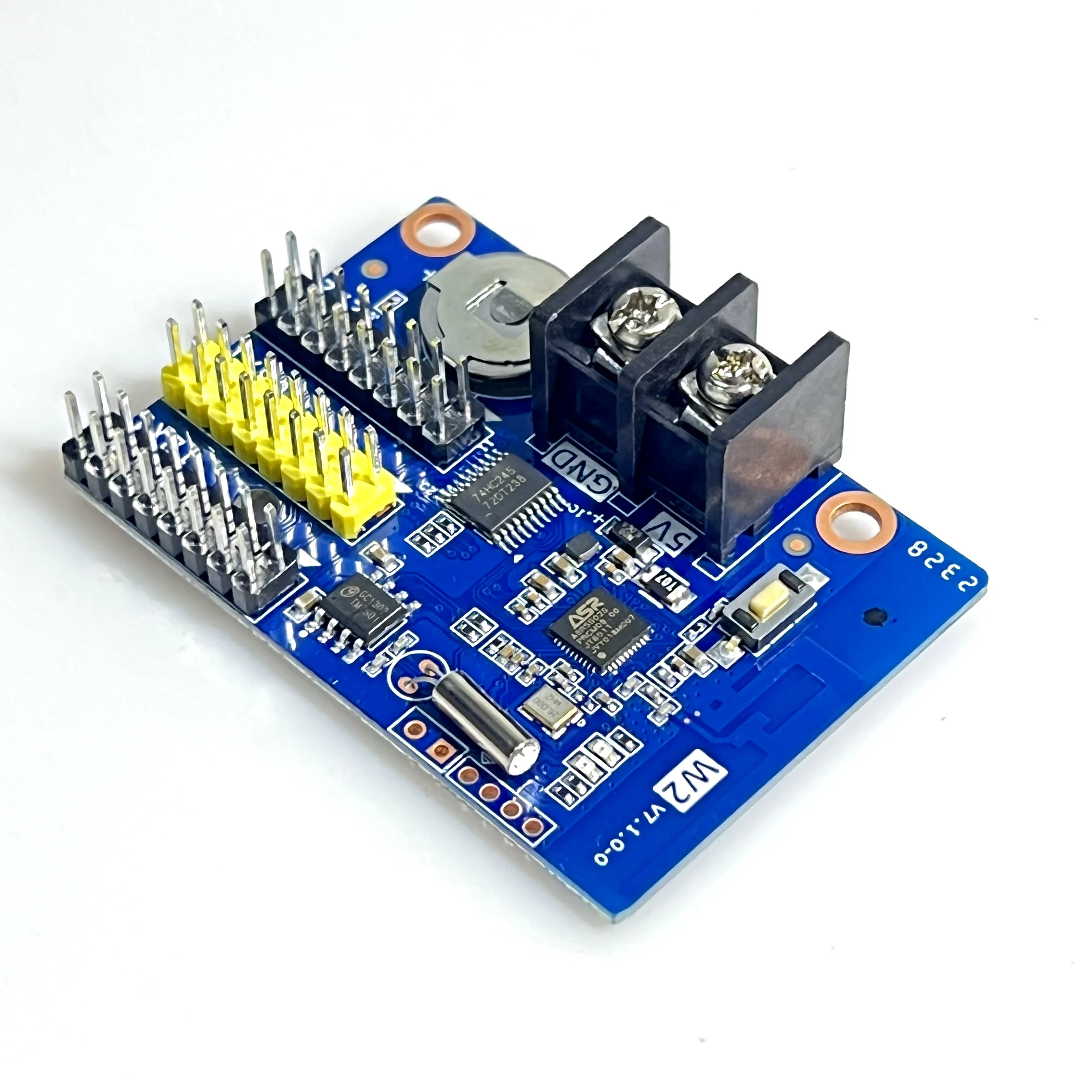 Huidu HD-W2 Single-Dual Color WIFI LED Control Card For P4.75 P10 Scrolling Message Sign wifi control card