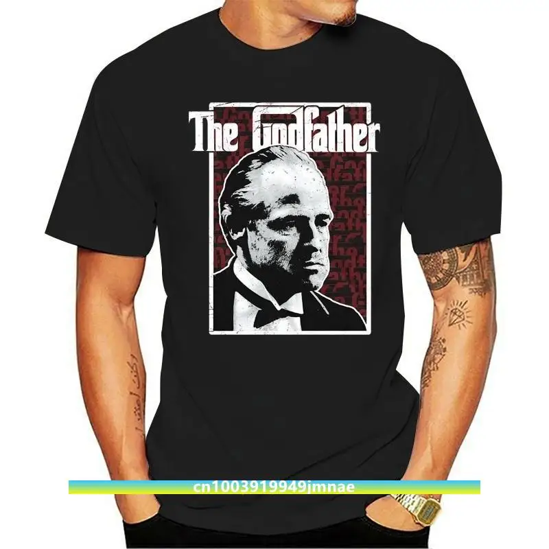 

Godfather Don Vito Corleone Men'S T Shirt Marlon Brando Italian Mafia Gang Movie Humorous Tee Shirt