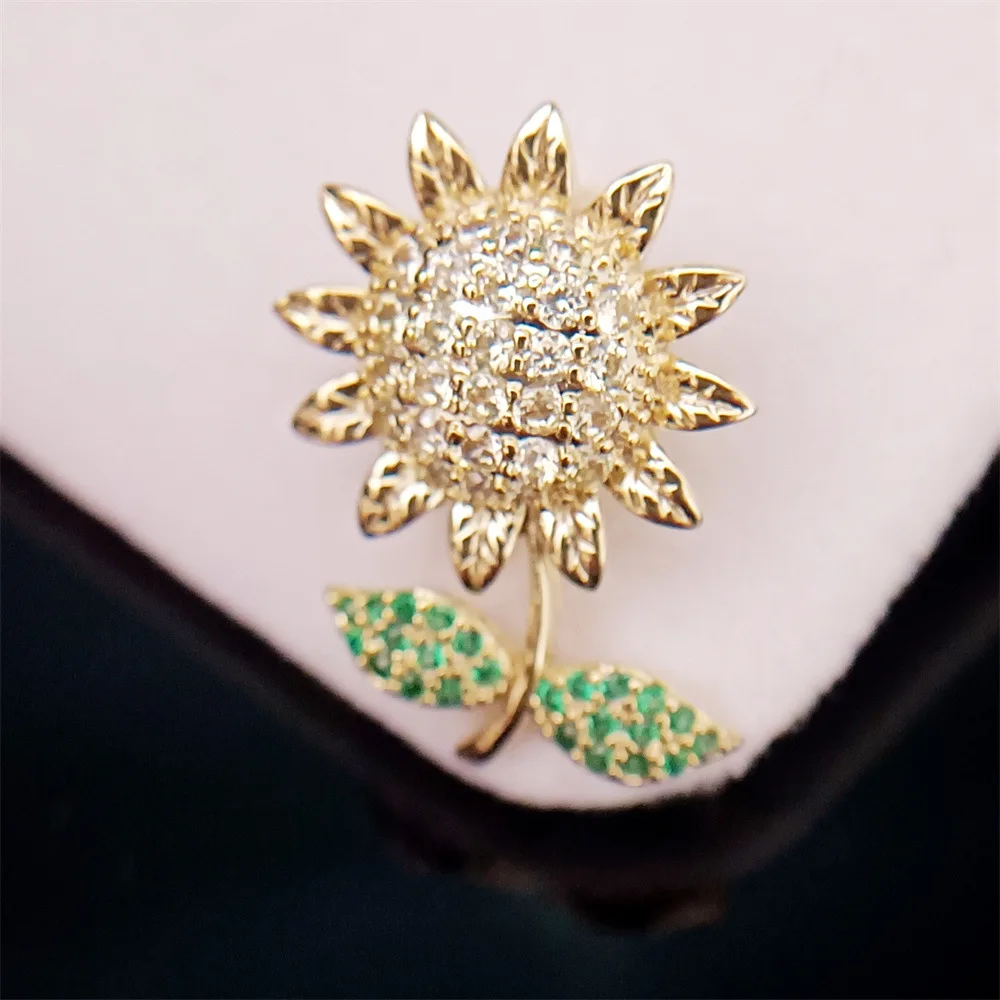 Flower Brooches Rose Peony Lily Iris for Women Men