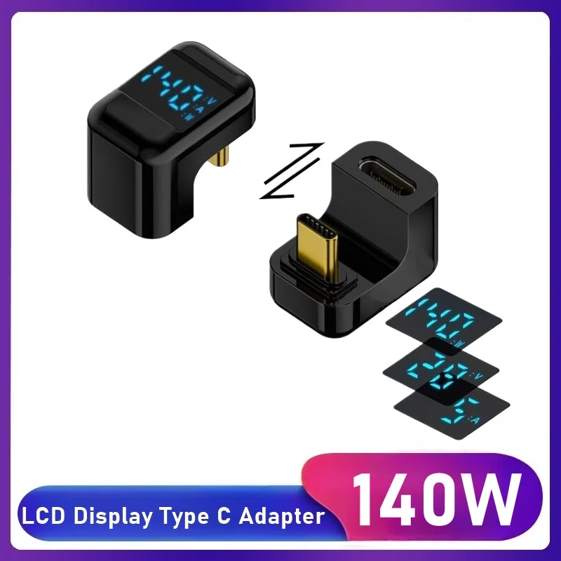 140W Universal Usb Type C Otg Adapter Digital Display 40Gbps Data Transfer USB-C Connector For Phone Macbook Ipad Adaptador