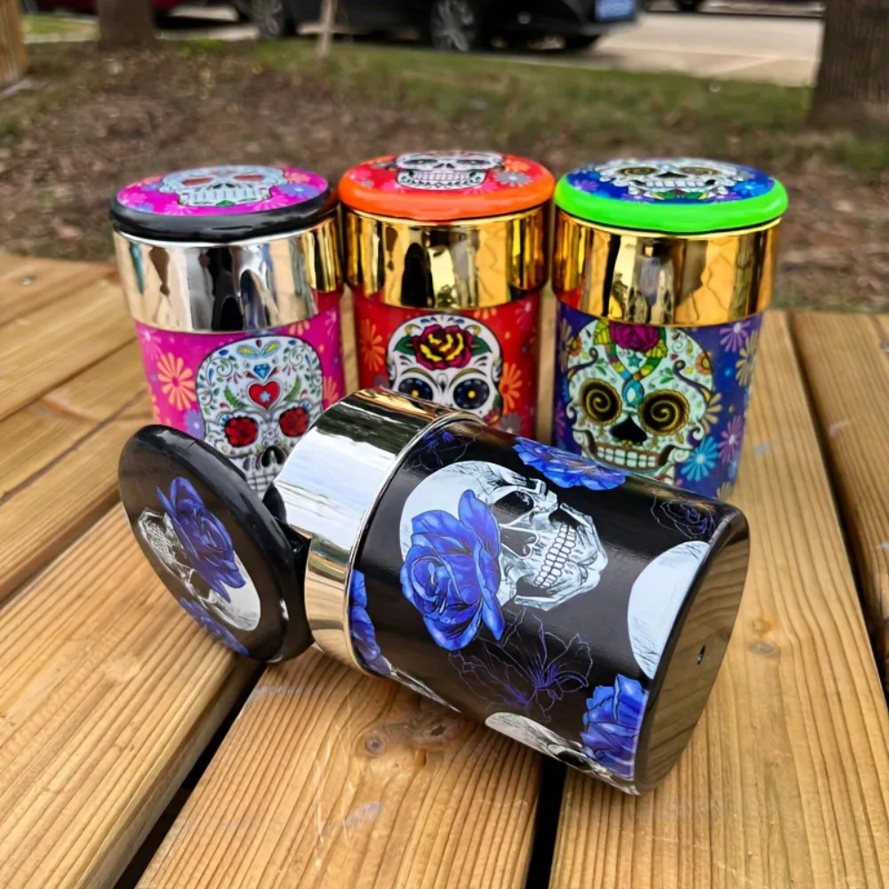Portable Ashtray Cigarettes Ashtray Silicone Ashtray Stainless Steel Ashtray Metal Ashtray Air Purifier Ashtray Wood Ashtray Ceramic Ashtray Creative Car Printed Ashtray with LED Lights Automatically When Open