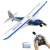 RC Plane Sport Cub 500 EPP Foam 500MM Wingspan 2.4G 4CH RC Glider Aircraft One-Key Aerobatic RC Fighter RTF 761-4 Toys Gifts 1
