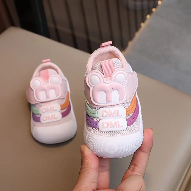 Baby Shoes 2024 Autumn Soft-soled Toddler Shoes for Girls and Children Sneakers Baby Shoes Functional Shoes for Men Mother Kids 3