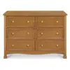 NEW Kalani 6-Drawer Double Wide Dresser in Chestnut USA 4