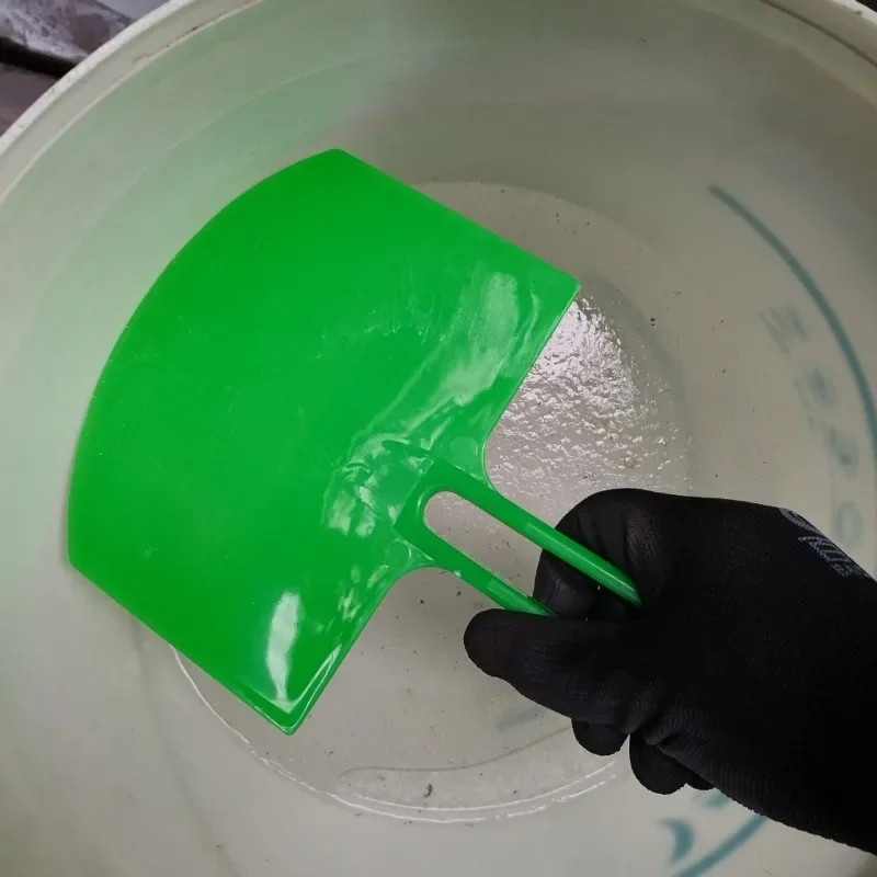 Description Picture 2 of item4/1pcs Curved Bucket Scoops Putty Knife Scraper Spackle Paint Drywall Finishing Plaster Scraping Decals Patch Construction Tools