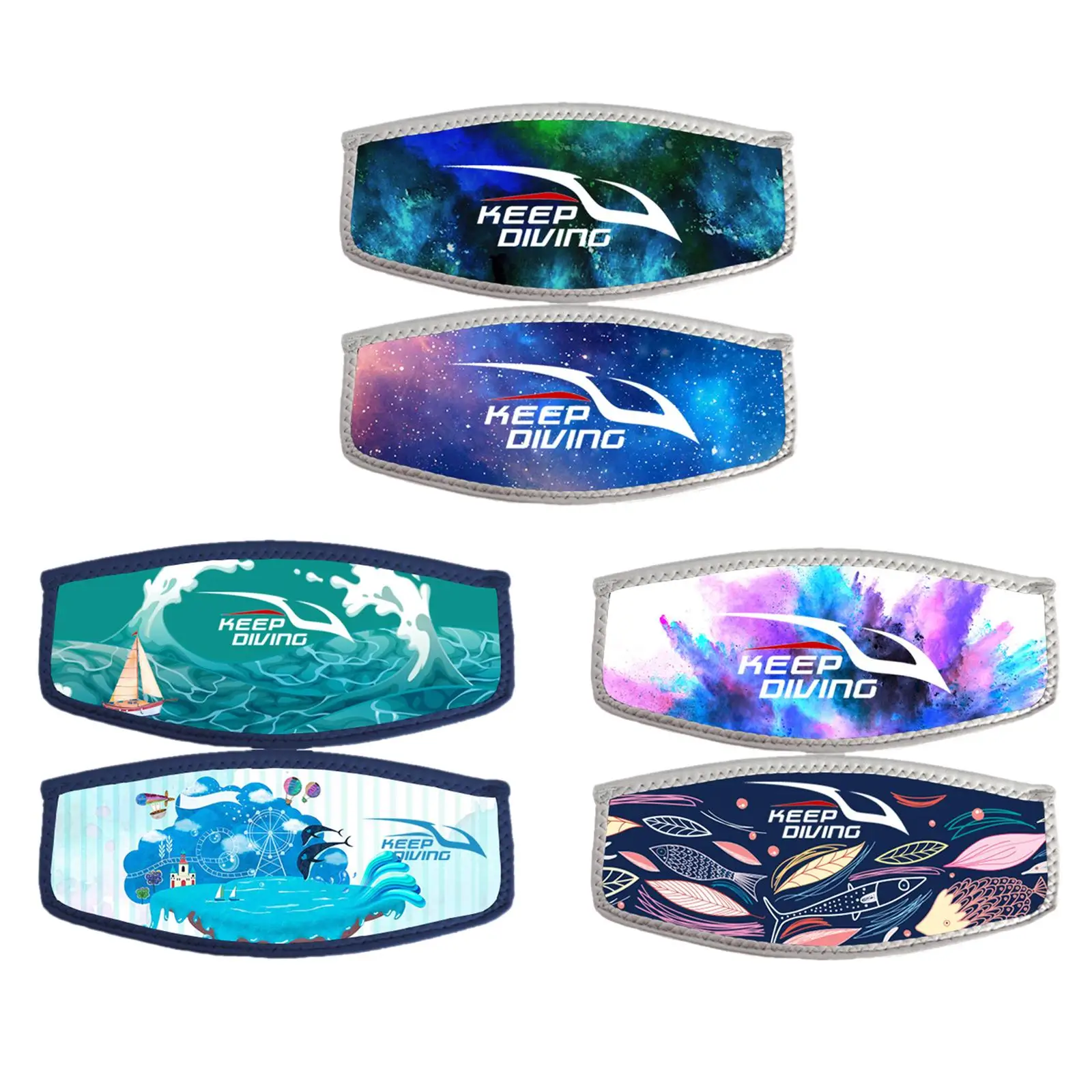 Replacement diving mask straps scuba strap wrapper snorkeling water sports