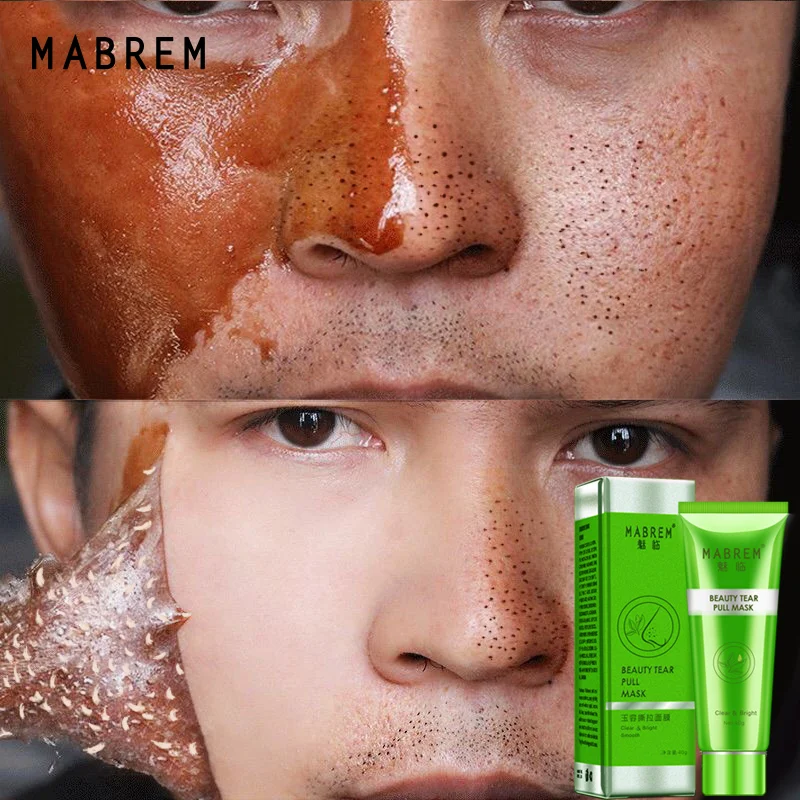 Mabrem Remove Blackhead Tear Pull Mask Oil Control Shrink Pore Improve