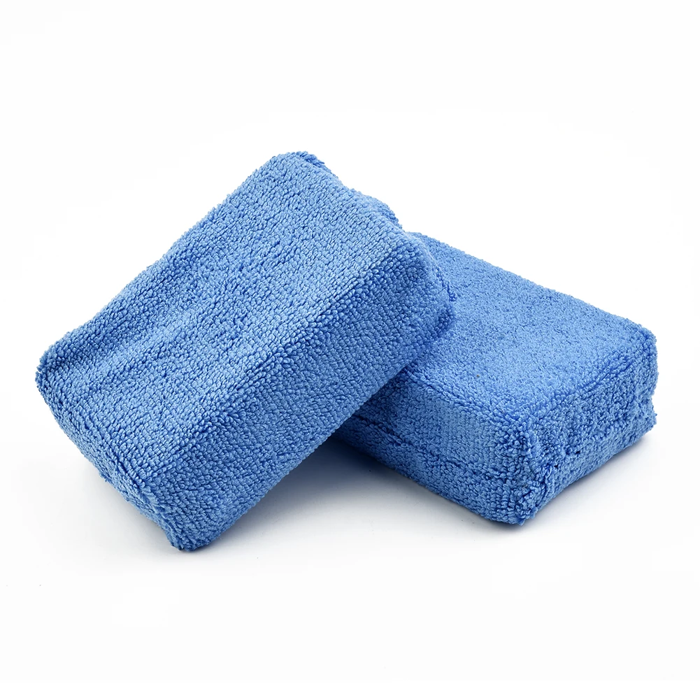 

Durable Microfiber Sponge Clean Tool Reliable Inside-Stitched New Practical Useful Best Convenient Easy To Use