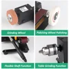 250W Mini Belt Sander Electric Bench Grinder Sanding Machine 7 Speed Small Grinder Sharpener Polisher Machine for Woodworking 5