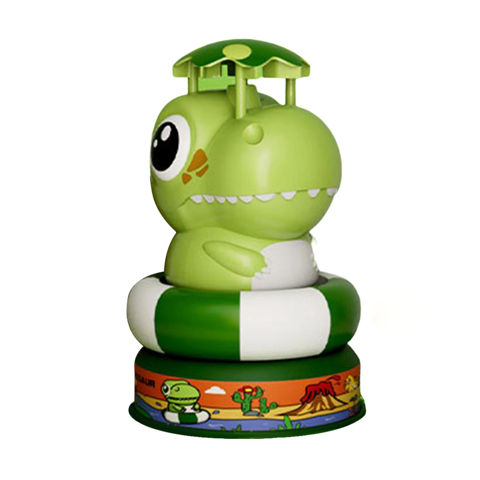 green dino