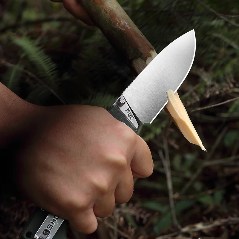 ★韓国大人気★【ANOTHERYOUTH】sniper damaged T SHOOZIZ NEW 14C28N Folding Knife HAN313 Outdoor Multi