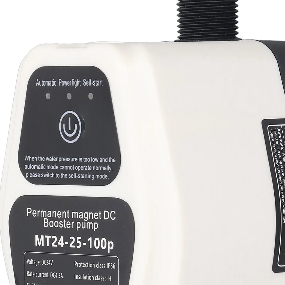 Bomba de Refuerzo Automática, MT24-18-65P Bomba de Agua Pequeña de 24 V