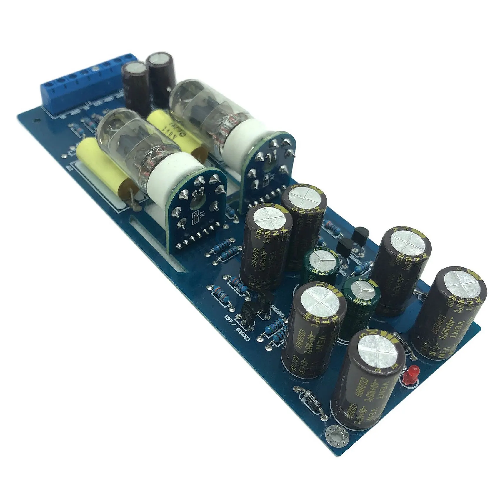 

6J1 Horizontal Tube Preamp HIFI Class A Fever Class Tube Amplifier Preamp Board Tone Board