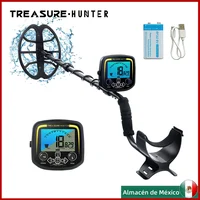 GX850 Metal Detector Underground LCD Professional Scanner Search Finder Gold Detector Treasure Hunter 11inch coil with battery 1
