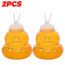 Gourd - Shape Reusable Insect Trap for Effective Garden Pest Control (2pcs)