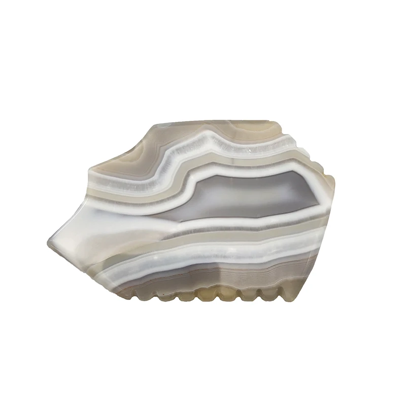 100% Natural Agate Massage Guasha Tools Scraping Massager Stone For Facial  Beauty 4