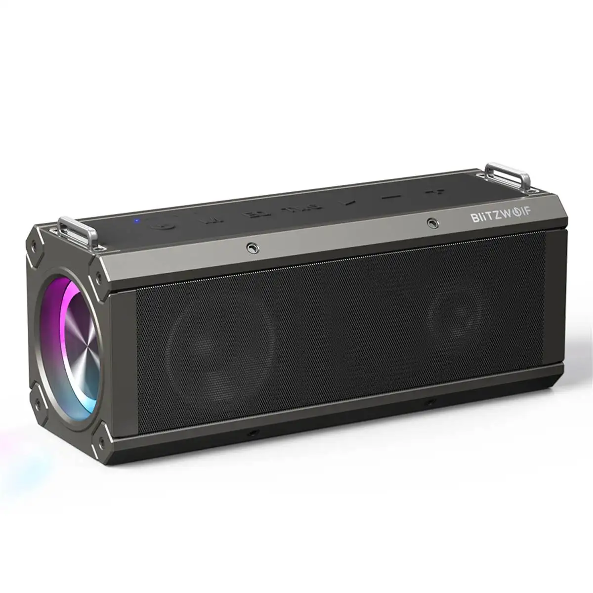 Blitzwolf BW-WA3 Pro 120W Draadloze Rgb Licht Draagbare 16000Mah Bluetooth Speakers Hifi Dual Diafragma Diepe Bas _ - AliExpress