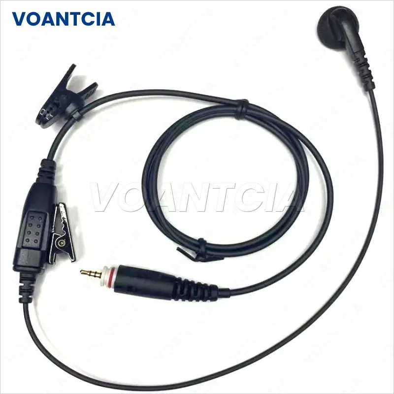 Fone de Ouvido Intra-auricular para Motorola Ear Bud Headconjunto Radio Series Clp1010e Clp107e Clp446e Clp1080e Clp Series Peças
