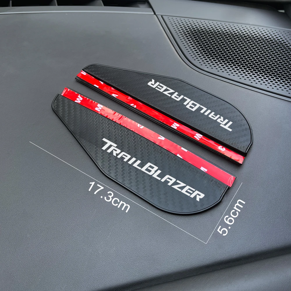 2Pcs Car Rain Eyebrow Rainproof Shield Cover for Holden TRAILBLAZER VF COLORADO CRUZE COMMODORE Monaro Auto Exterior Accessories