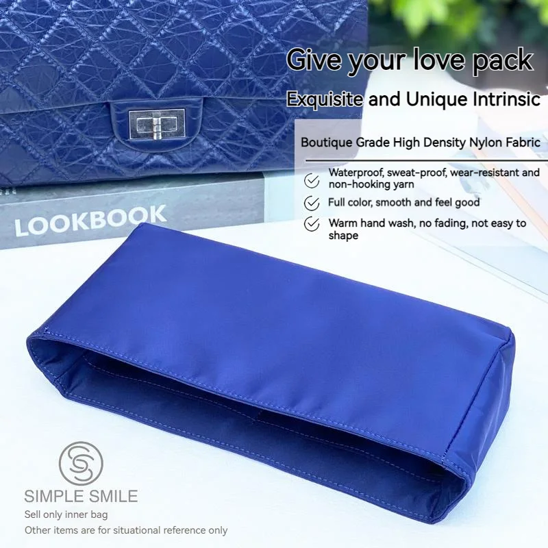 For CHANEL 2.55 Mini Make up Organizer Felt Cloth Handbag Insert Bag Travel  Inner Purse Portable Cosmetic Bags - AliExpress