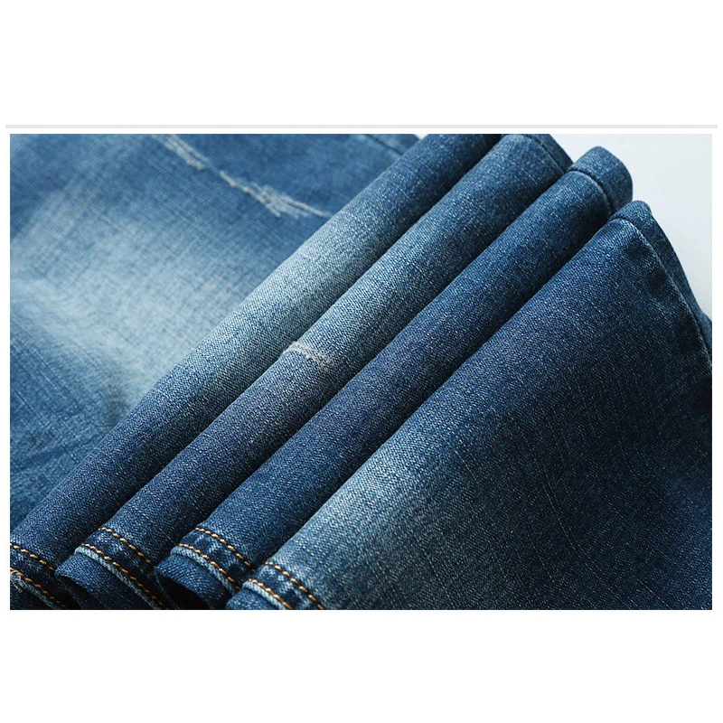 Jeans Men Luxury Denim Pants Slim Straight Baggy Casual Pants Male jeans For Men Original Brand Business Fashion Man Trousers