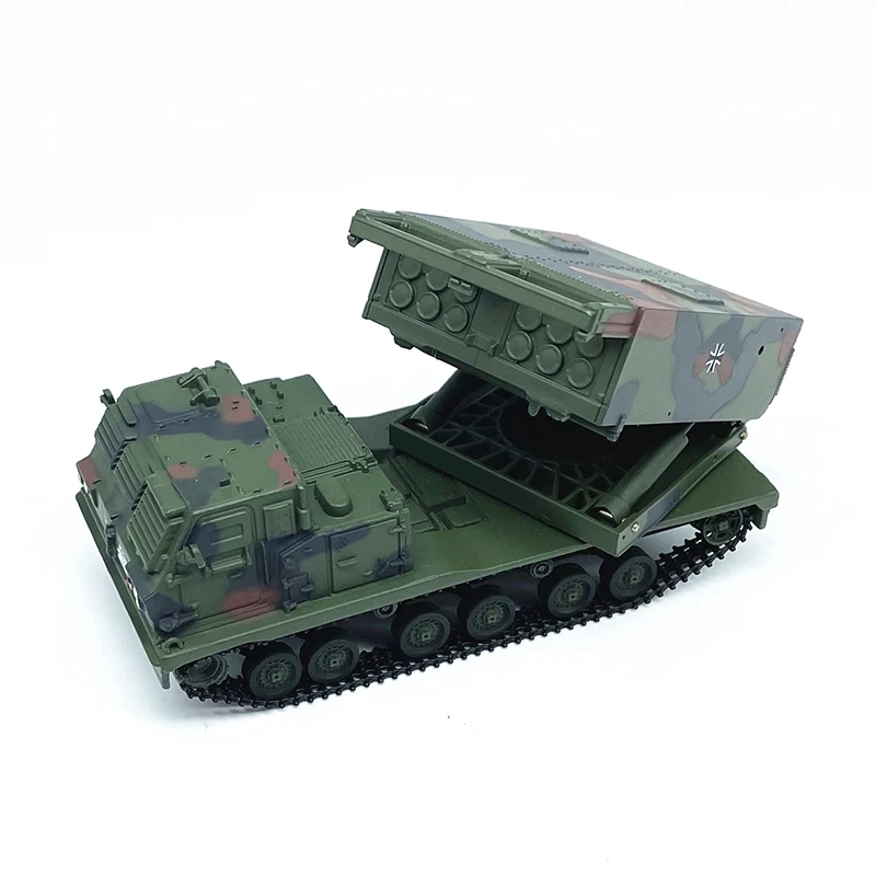 1:72 Scale Model American M270 Multiple Rocket Launcher Armored Vehicle Diecast Toy Collection Display Decoration For Adult Fans