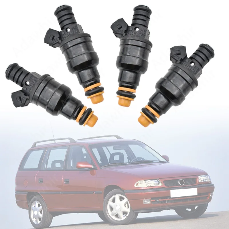 

4x 0280150725 Fuel Injector for HOLDEN NISSAN OPEL PEUGEOT VOLVO 760 780 VAUXHALL