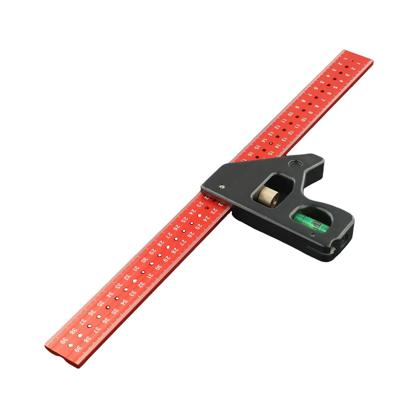 

Новая практичная линейка, портативная линейка из нержавеющей стали, линейка-локатор, угловая основа из алюминиевого сплава для любителей, «сделай сам»