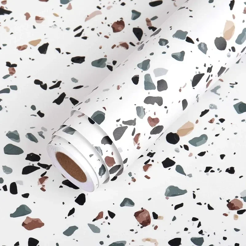 terrazzo contact paper rolo de papel 01