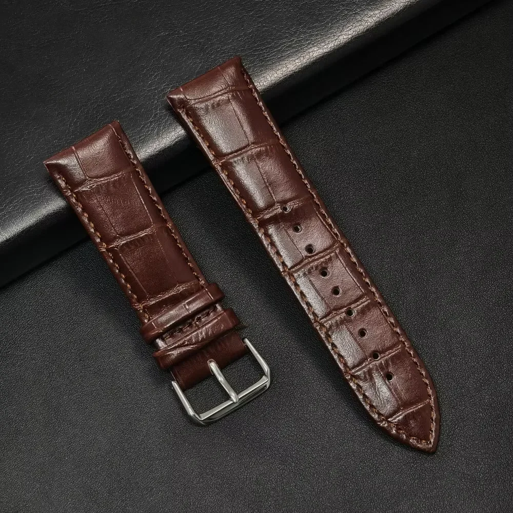 Premium Leather Watch Strap - 20mm & 22mm Replacement Bracelet