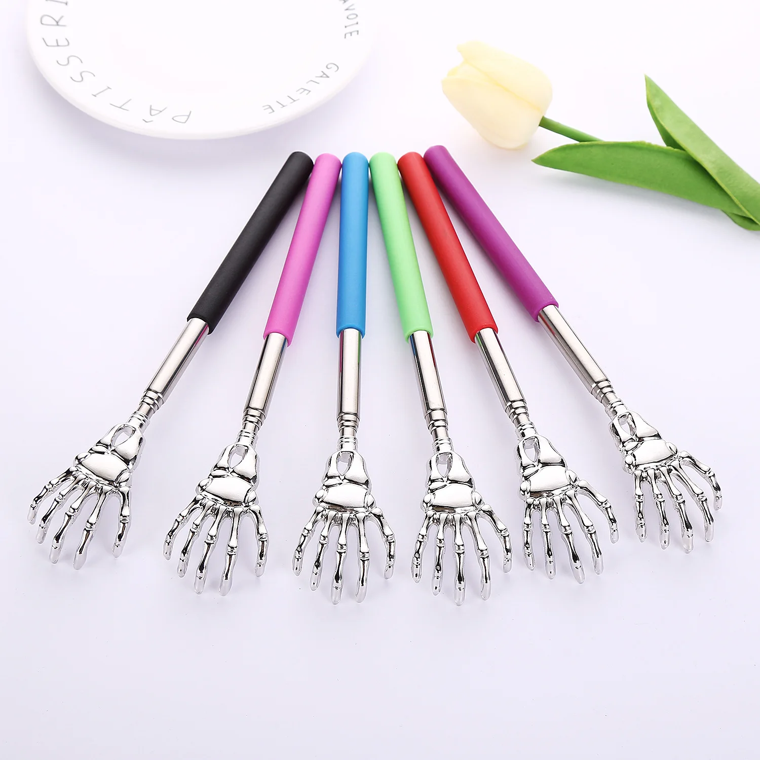 Back Scratcher Telescopic Massager Kit Extendable Itch Health Products back scratchers